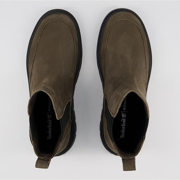 Timberland Womens Greenstride Ray City Pull On Chelsea Boots Olive Various Sizes - Picture 4 of 7